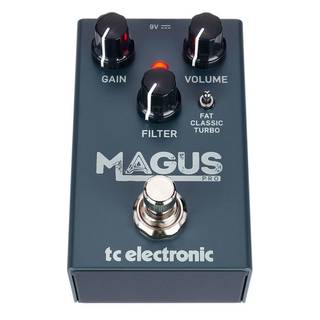 TC Electronic Magus Pro Classic Analog High Gain Distortion Pedal met 3 modi