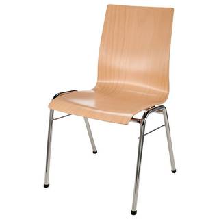 K&M 13400 Stapelbare stoel naturel