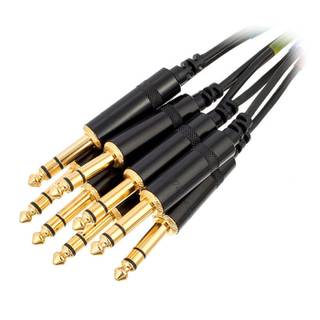 Cordial CML8-0VV3C Intro multikabel 8x 6.3mm TRS jack - 8x 6.3mm TRS jack 3m
