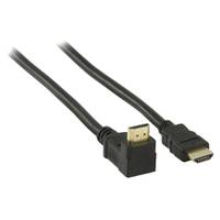 Valueline High speed HDMI kabel met haakse 270° connector 2m