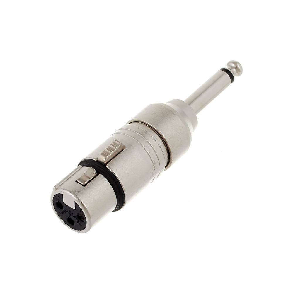 Neutrik NA2FP adapter XLR female - Jack male mono