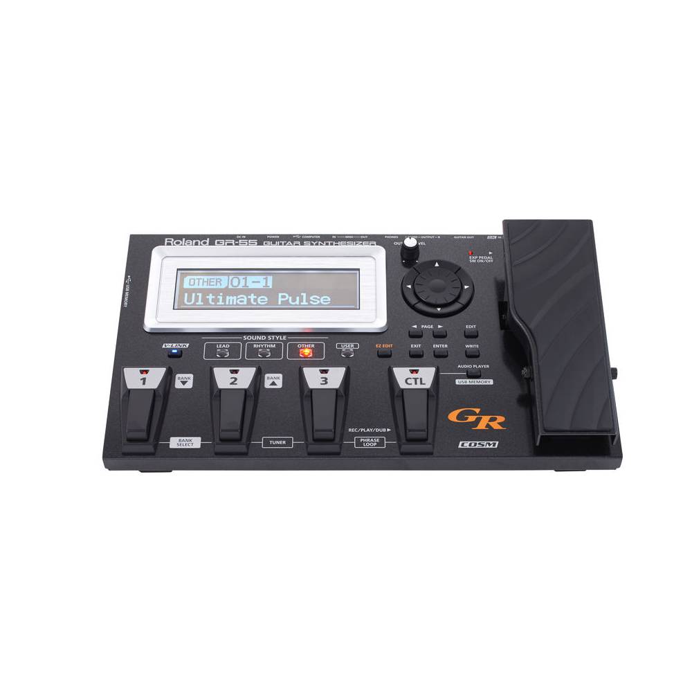 Roland GR-55S-BK gitaarsynthesizer zwart