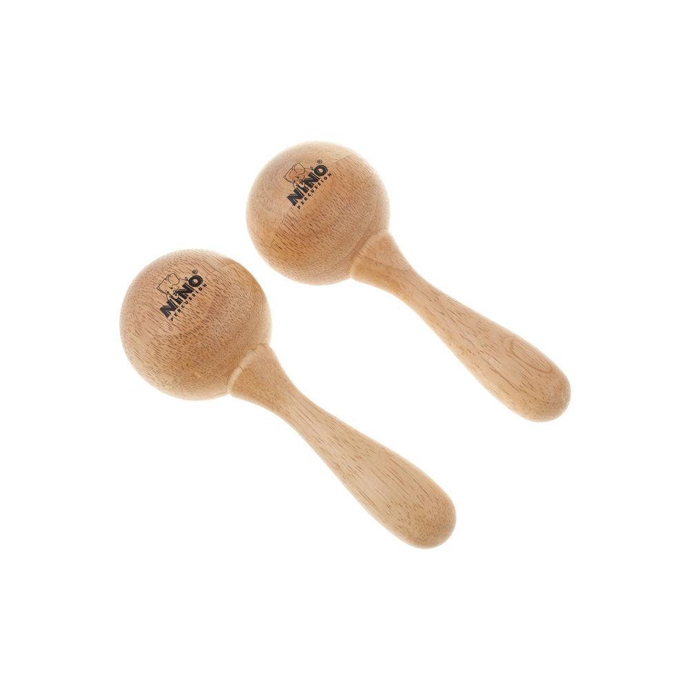 Nino Percussion NINO8 houten maracas middelgroot