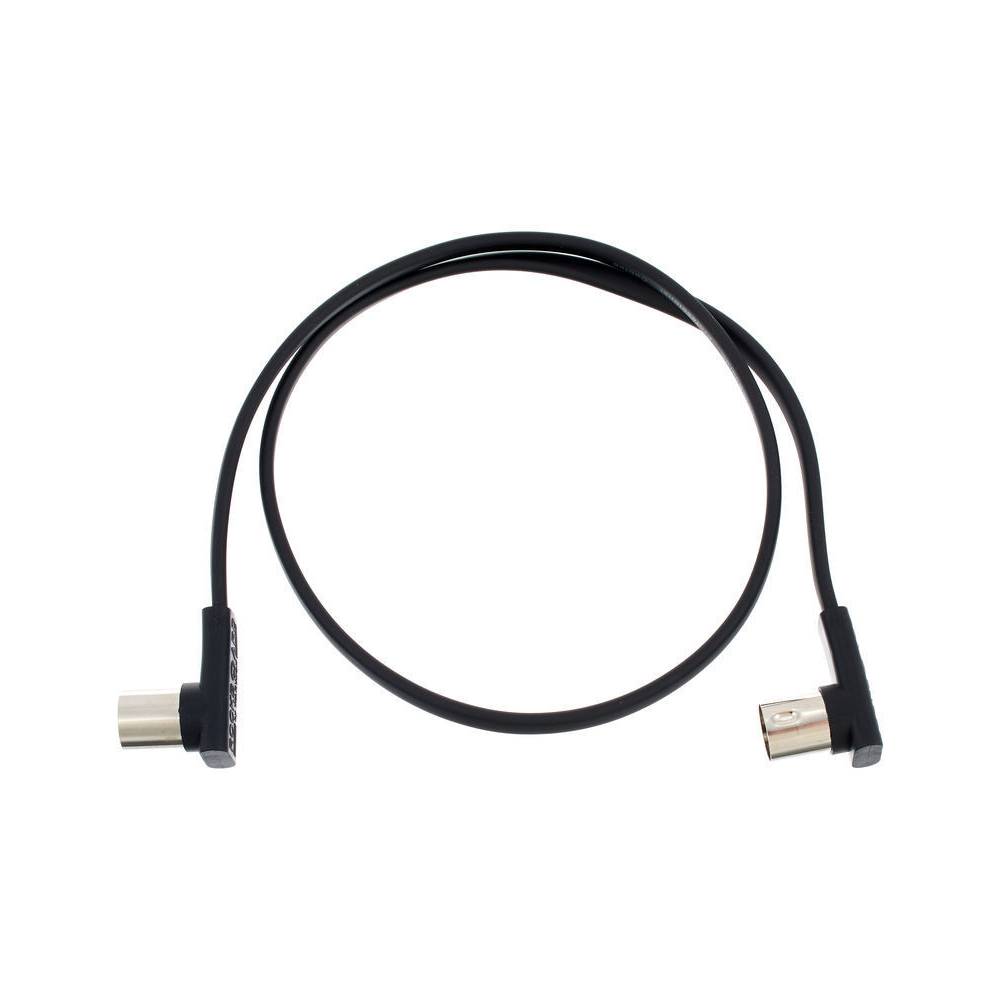 RockBoard Flat MIDI Cable haaks 60 cm