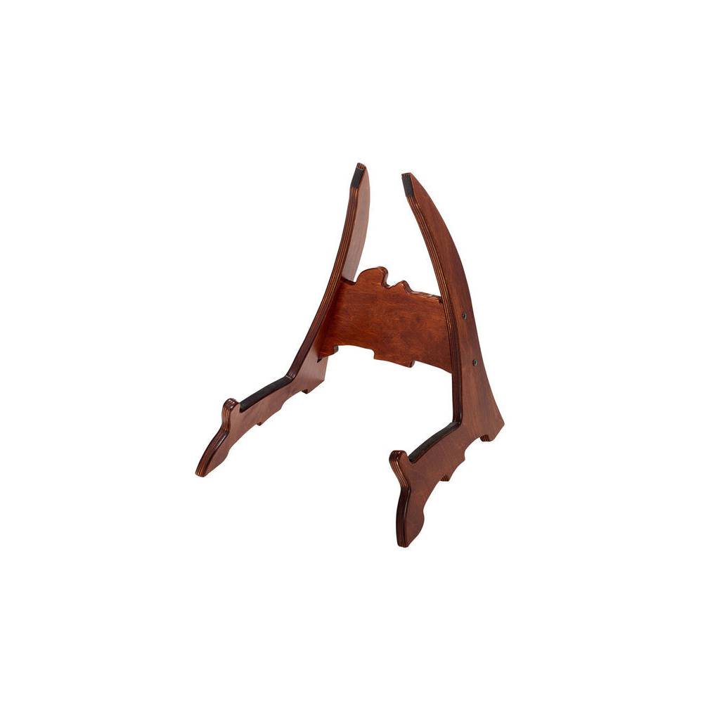 Ortega OWGS-1 gitaar statief hout donkerbruin