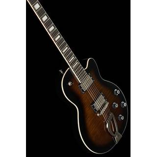 Guild Aristocrat HH Trans Black Burst elektrische gitaar met chambered body