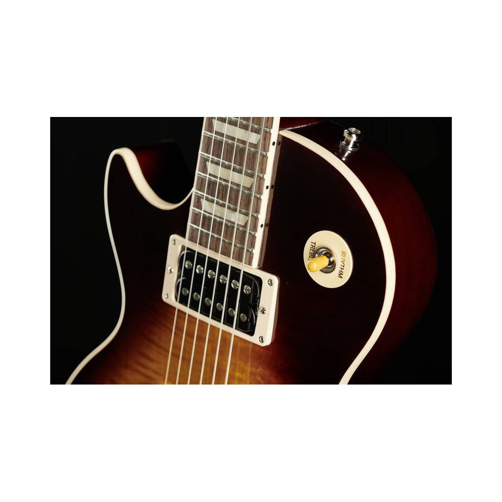 Gibson Artist Collection Slash Les Paul Standard LH November Burst linkshandige elektrische gitaar met koffer