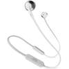 JBL T205BT Bluetooth in-ear oordopjes, zilver