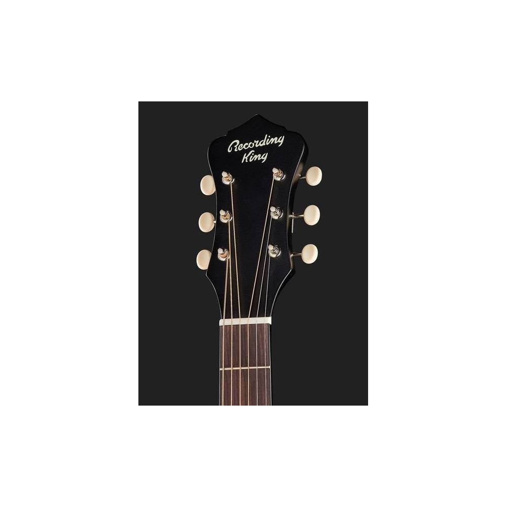 Recording King Dirty 30's RDS-7-MBK dreadnought western gitaar