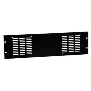 Adam Hall 8763 19 inch rackpaneel voor 2 ventilatoren 3U