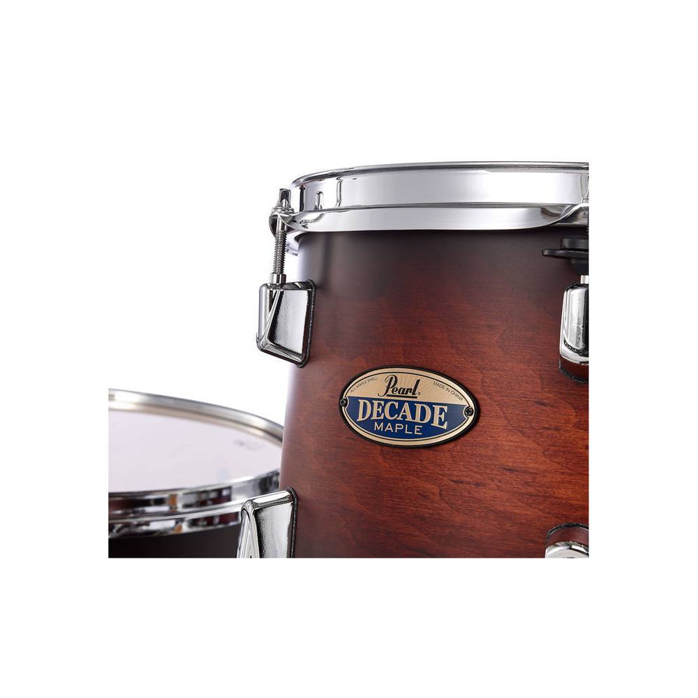 Pearl DMP925F/C260 Decade Maple Satin Brown Burst drumstel