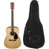 Fender CD-60 V3 Natural WN Dreadnought westerngitaar + gigbag