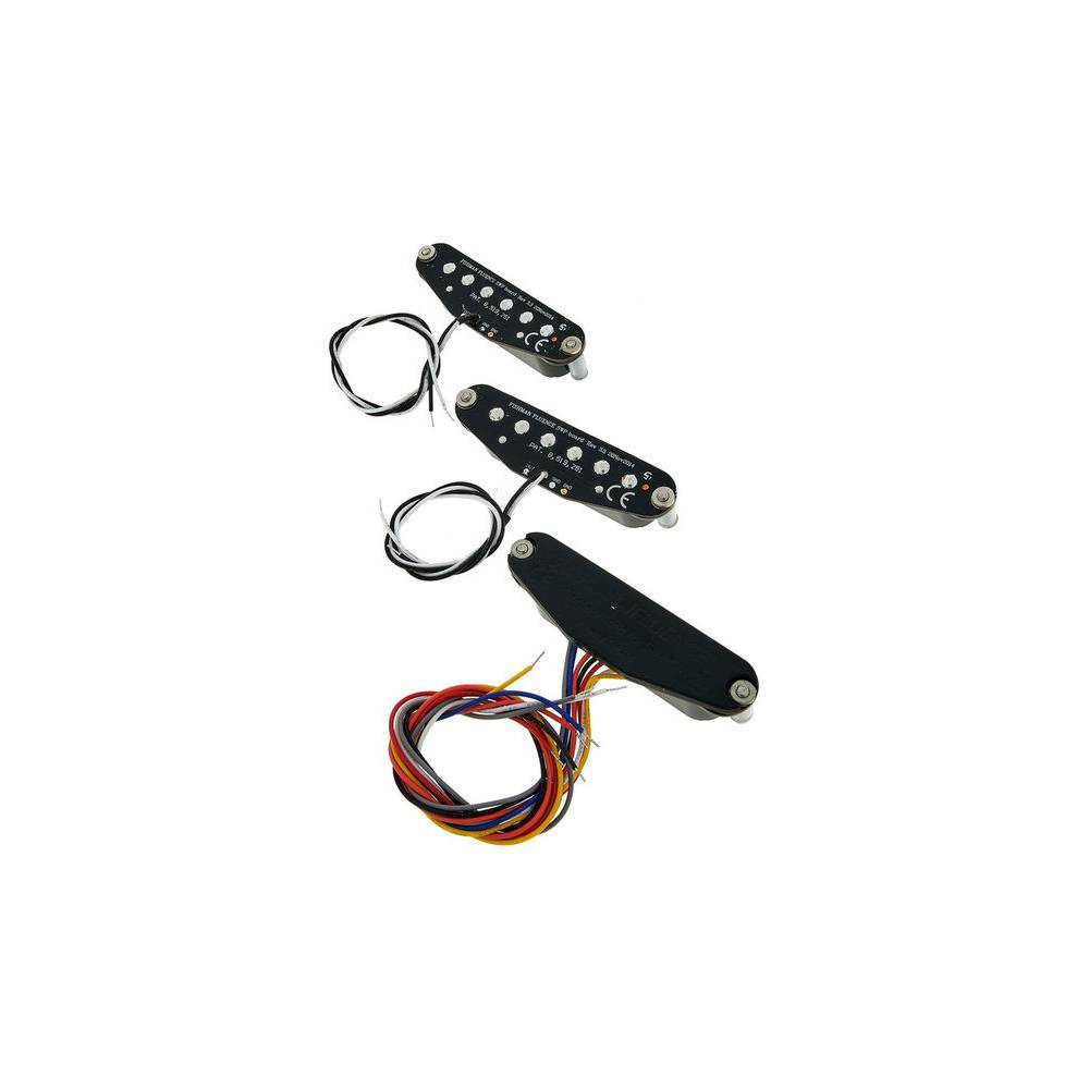 Fishman PRF-STR-BK3 Fluence Single Width Pickup Set Black