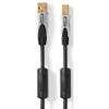 Nedis CCGC61100AT18 USB 2.0-kabel A male - B male 1.8 m