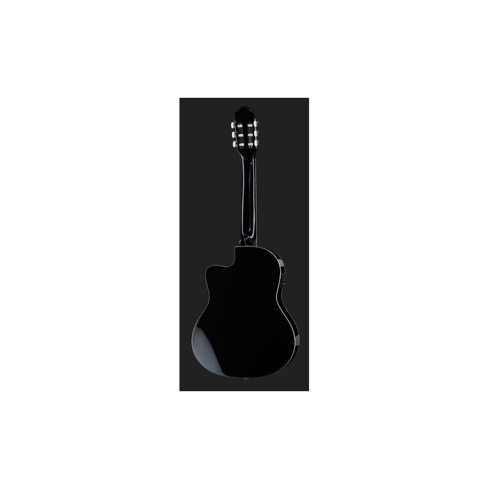 Ortega Family Pro RCE141BK E/A klassieke gitaar zwart met gigbag