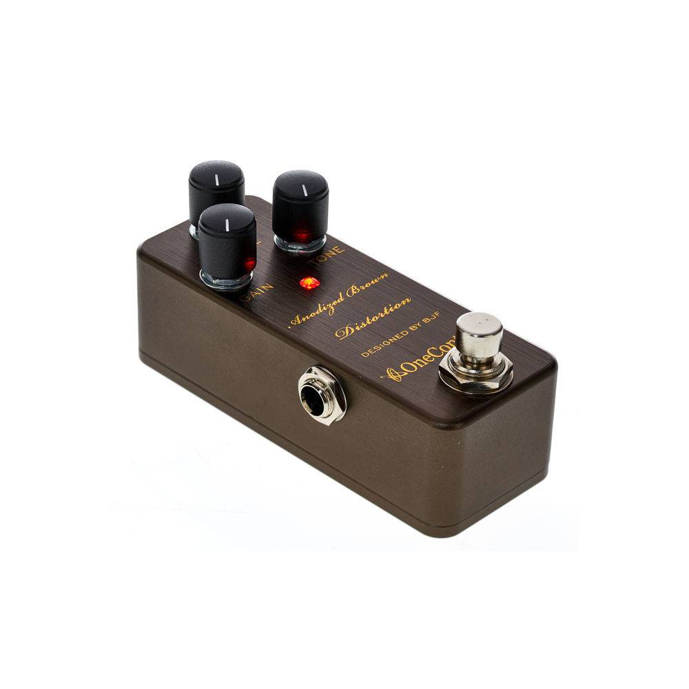 One Control Anodized Brown Distortion pedaal