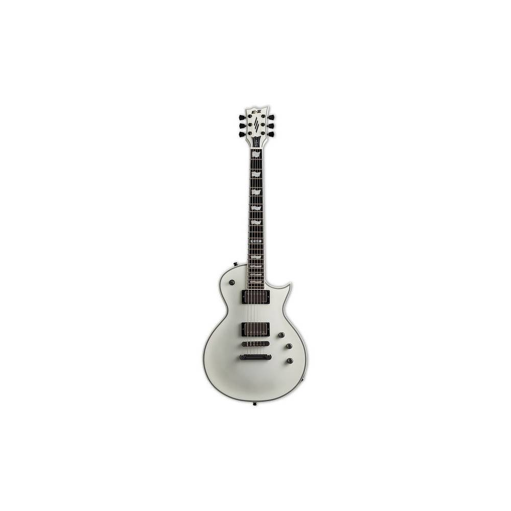 ESP E-II Eclipse Snow White Satin met koffer