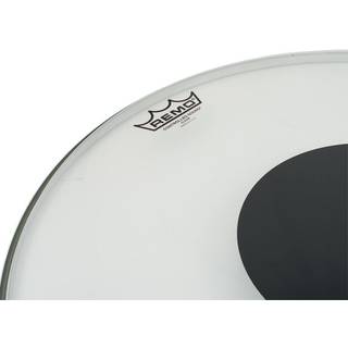 Remo CS-0318-10 Controlled Sound® Clear Black Dot 18"