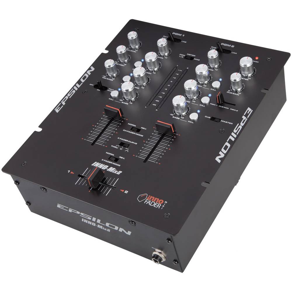 Epsilon INNO-MIX 2 Black DJ Battle Mixer