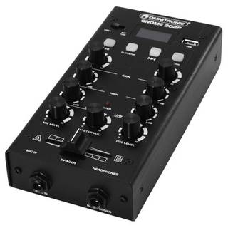 Omnitronic Gnome-202P Mini Mixer zwart