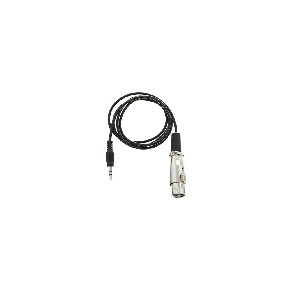 Eurolite DMX Out kabel XLR female naar jack 3.5mm