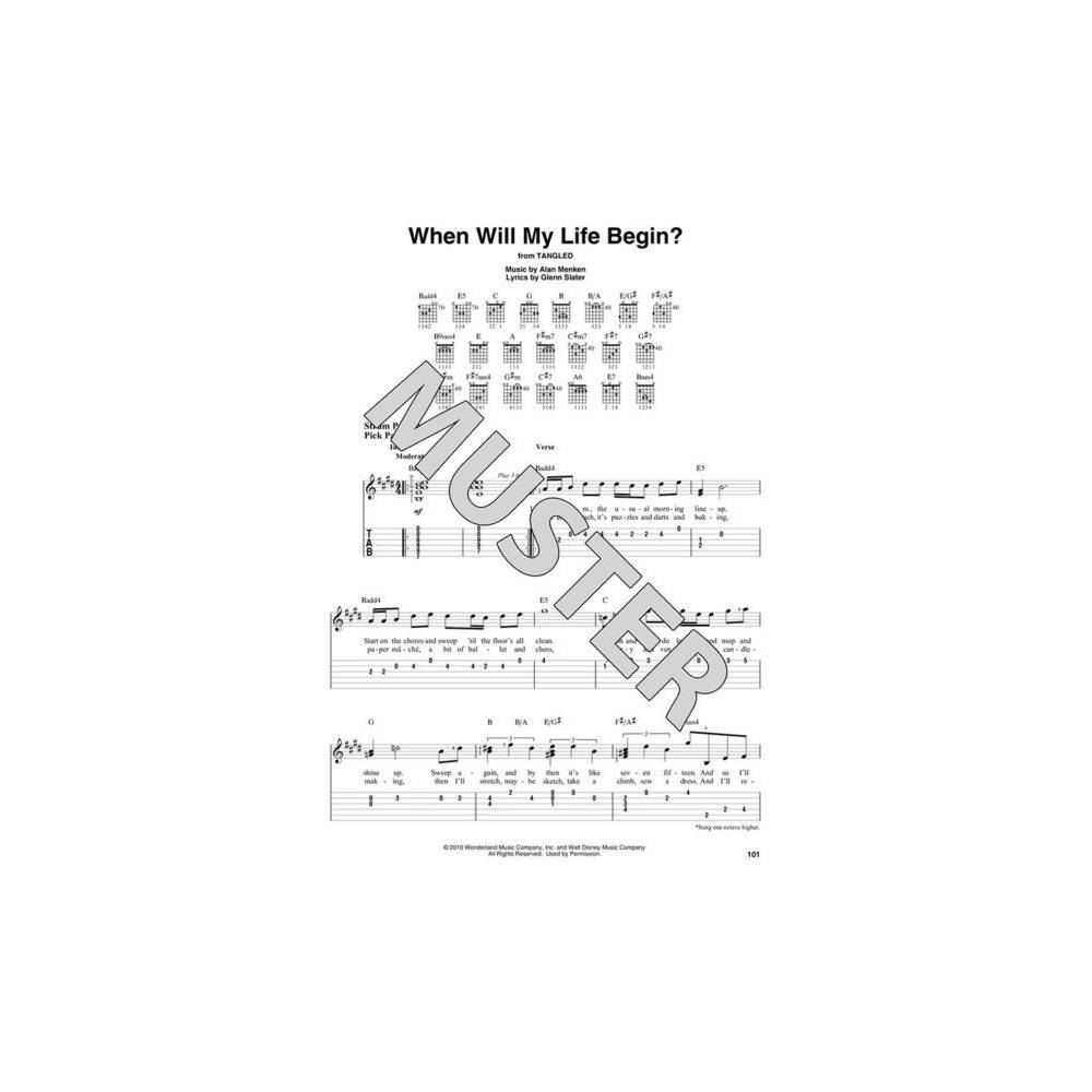 Hal Leonard Contemporary Disney songboek voor gitaar