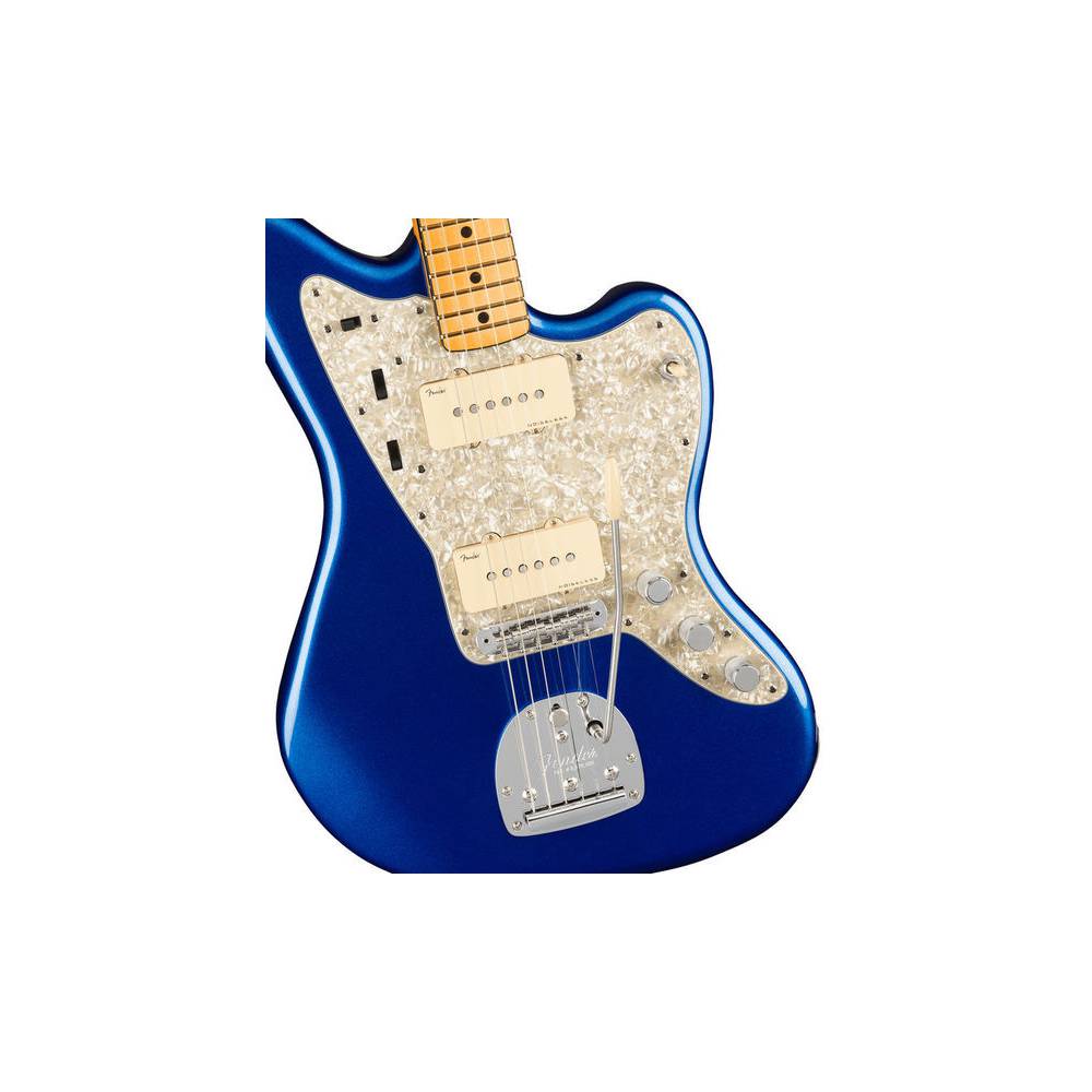 Fender American Ultra Jazzmaster Cobra Blue MN met koffer