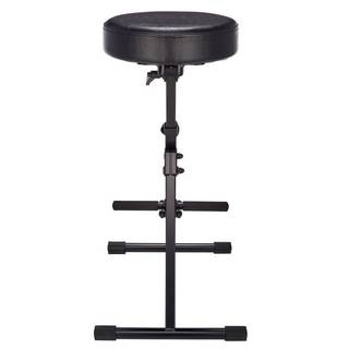 Konig & Meyer 14060 lederen kruk voor musici (zwart)