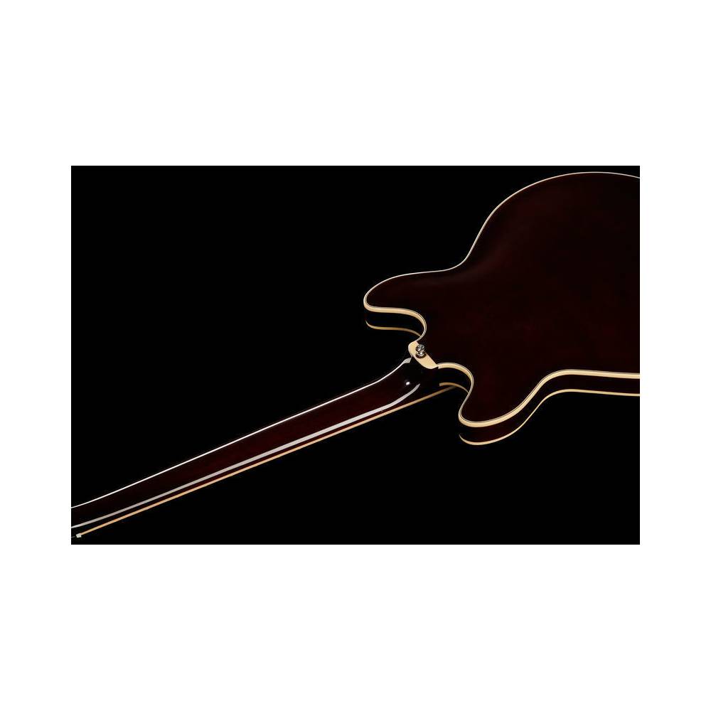 Guild Newark St. Collection Starfire I Bass Vintage Walnut semi-akoestische basgitaar