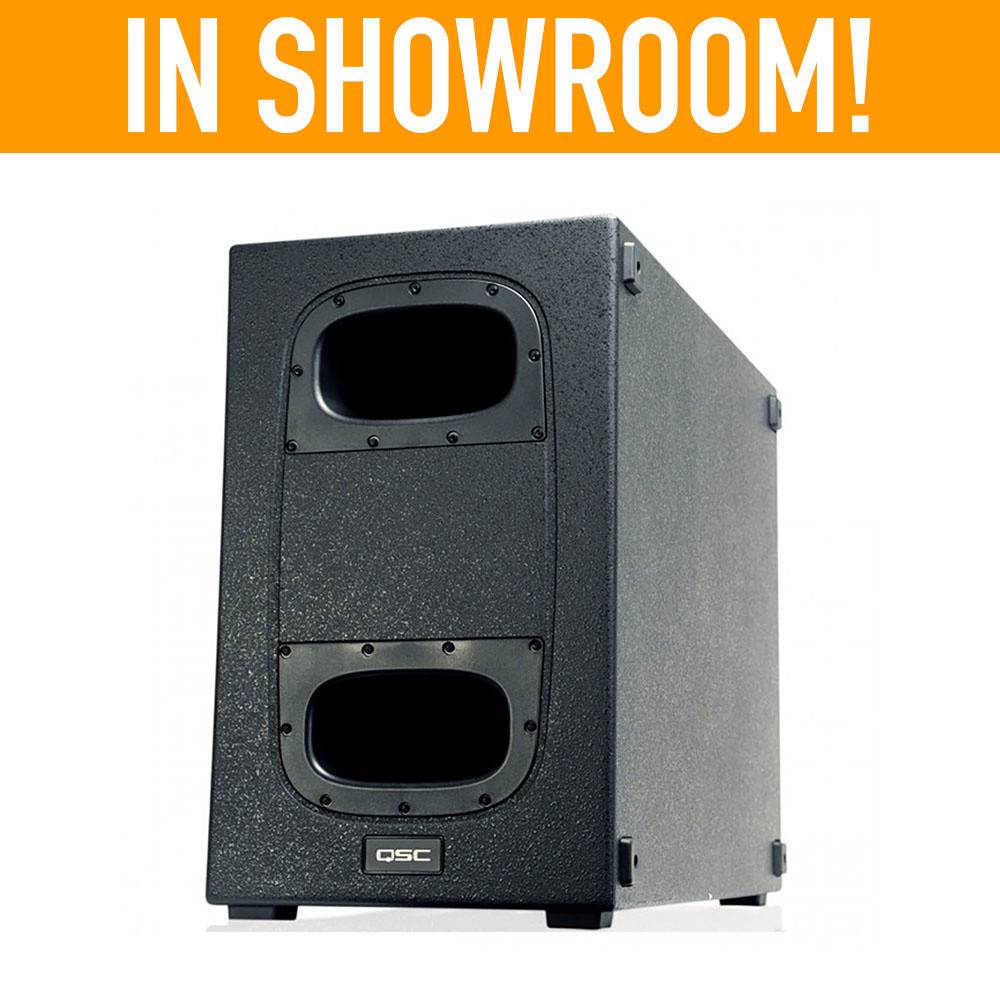 QSC KS212C actieve cardioïde subwoofer 2x 12 inch
