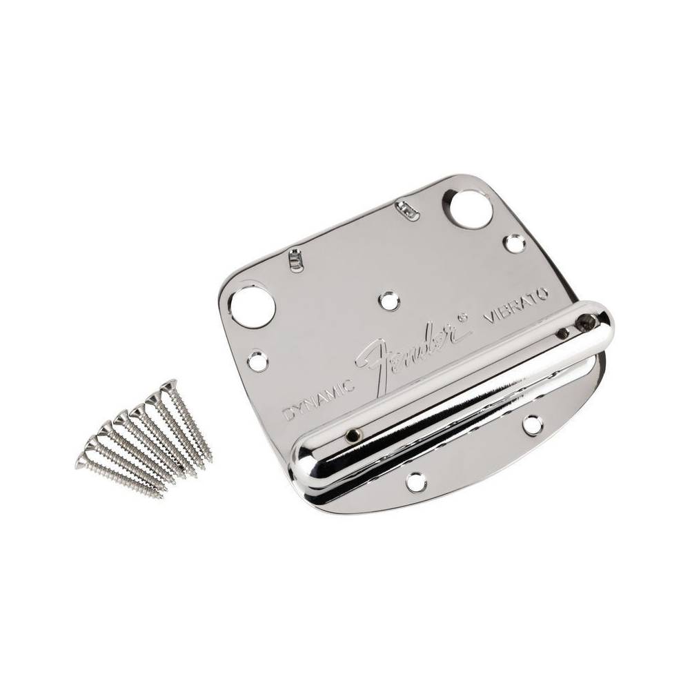 Fender Mustang Dynamic Stoptail Assembly Chrome staartstuk