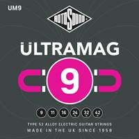 Rotosound Ultramag UM9 snarenset voor elektrische gitaar