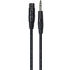 Yellow Cable M10J-S Microfoon- en signaalkabel, XLR female - 6.3mm TRS Jack, 10m