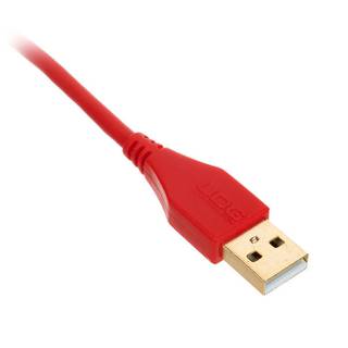UDG U95003RD audio kabel USB 2.0 A-B recht rood 3m