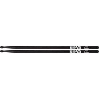 Nova by Vic Firth N7AB 7A drumstokken met houten tip, zwart