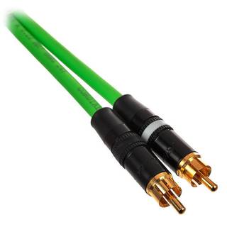 Cordial DJ-RCA1.5G CEON 2x RCA kabel 1.5 meter, groen