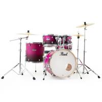 Pearl EXL705NBR/C217 Export Lacquer Raspberry Sunset 5d. drumstel fusion