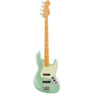 Fender American Professional II Jazz Bass Mystic Surf Green MN elektrische basgitaar met koffer