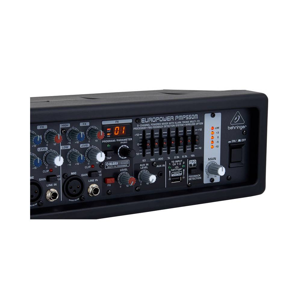 Behringer Europower PMP 550M powered mixer kopen? InsideAudio