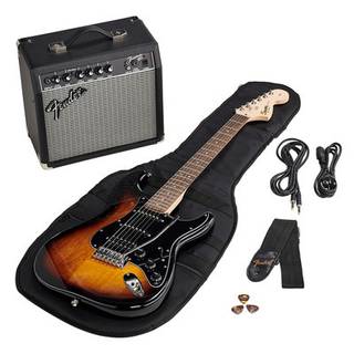 Squier Affinity Series Stratocaster HSS Pack Brown Sunburst
