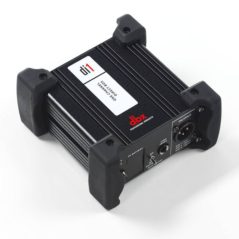 DBX DJDI passieve tweekanaals DI box