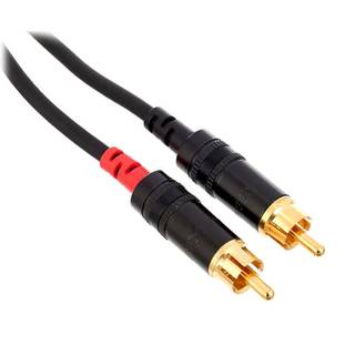 Cordial CFY0.3YCC Intro verloopkabel 3.5mm TRS jack fem - 2x RCA male 0.3m