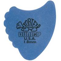 Dunlop Tortex Fins blauw plectrum 1.00mm