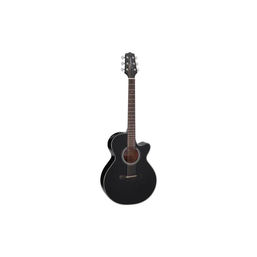 Takamine GF15CE-BLK elektrisch-akoestische westerngitaar zwart