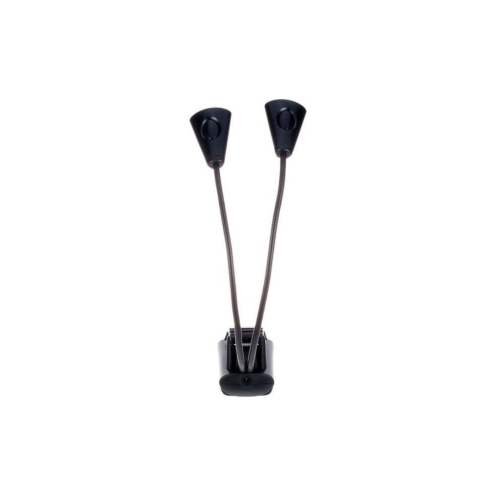 Konig & Meyer 12246 FlexLight lessenaarlamp met dubbele LED arm