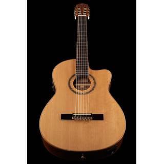 Ortega Feel Series RCE158SN Slim Neck naturel met gigbag