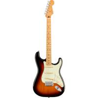 Fender Player Plus Stratocaster MN 3-Color Sunburst elektrische gitaar met deluxe gigbag