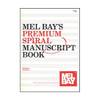 Mel Bay Premium Spiral Manuscript muziekpapier 12 balks