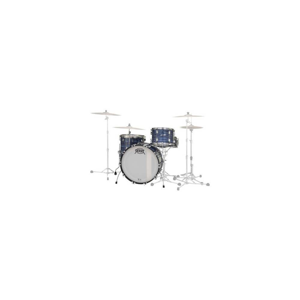 Pearl President Deluxe Ocean Ripple 3-delige shellset 13-16-22 inch