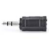Nedis CAGP22930BK stereo adapterplug 2.5 mm female jack - 3.5 mm male jack